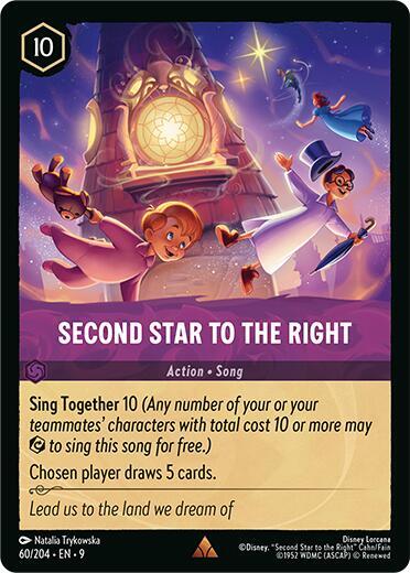 Second Star to the Right 60/204 (Fabled) 