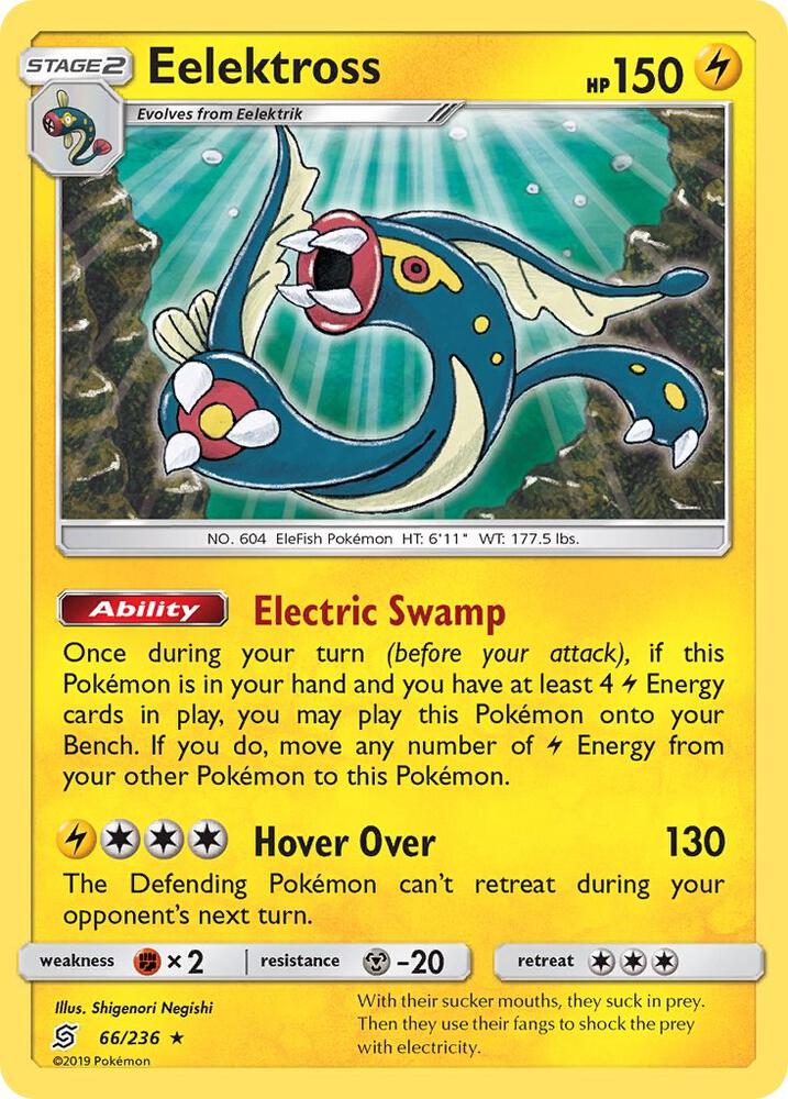 Eelektross 66/236 (SM - Unified Minds)  - Holofoil