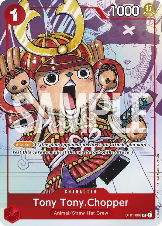 Tony Tony.Chopper (PCC 25th) ST01-006 (One Piece Promotion Cards)  - Alternate Art Foil
