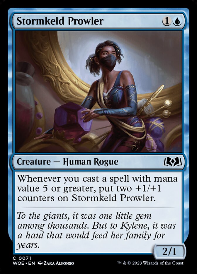Stormkeld Prowler 71/276 (Wilds of Eldraine)  - Foil