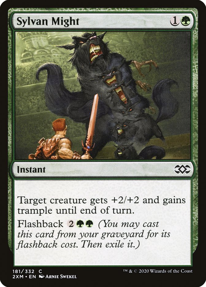 Sylvan Might 181/332 (Double Masters) 