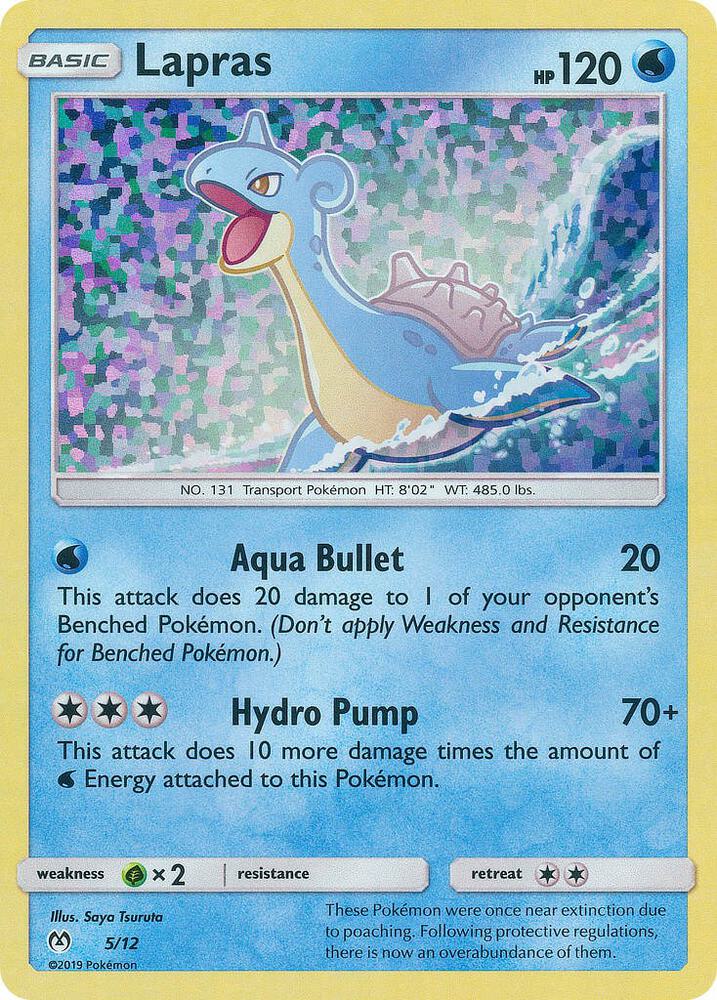 Lapras 005/012 (McDonald's Promos 2019)  - Holofoil