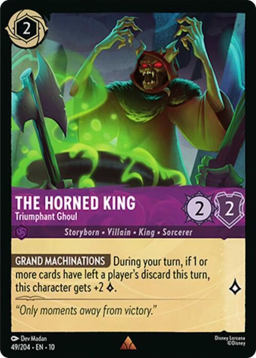 The Horned King, Triumphant Ghoul 49/204 (Whispers in the Well) 