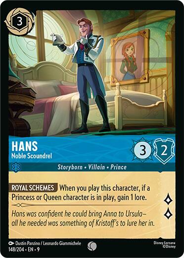 Hans, Noble Scoundrel 148/204 (Fabled) 