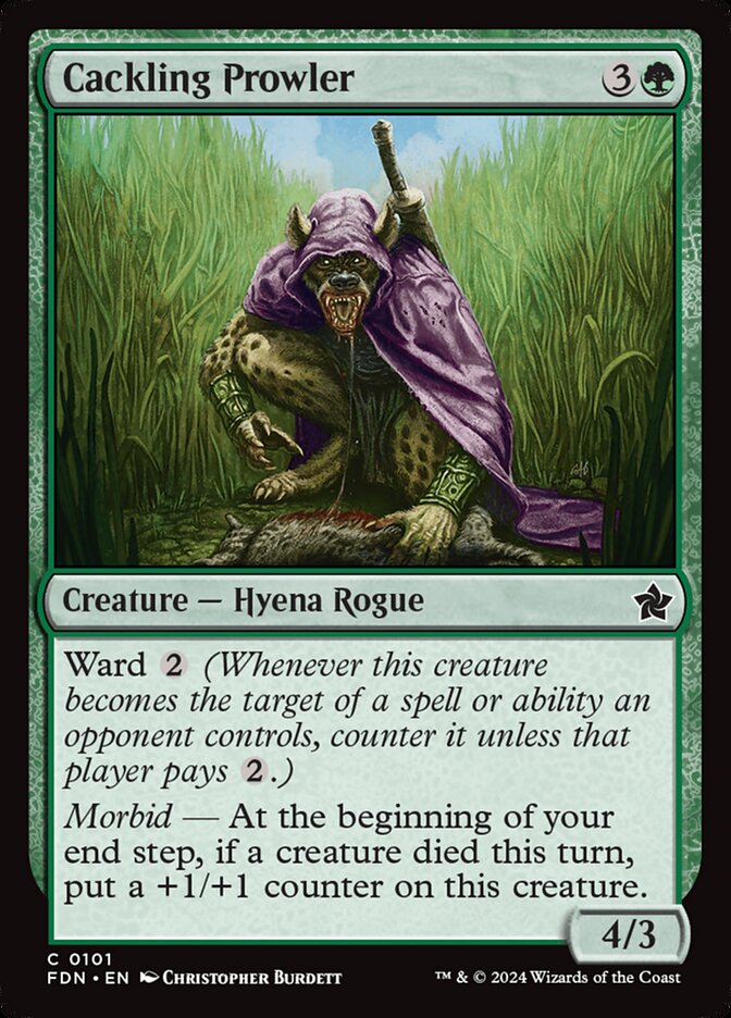 Cackling Prowler 101/291 (Foundations) 
