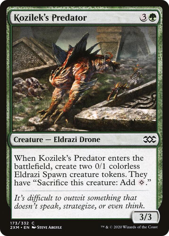 Kozilek's Predator 173/332 (Double Masters)  - Foil