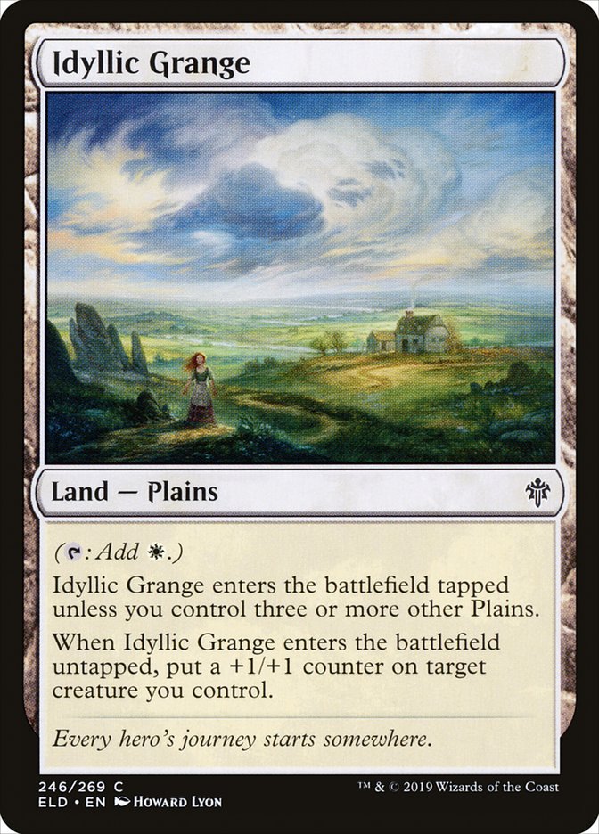 Idyllic Grange 246 (Throne of Eldraine)  - Foil