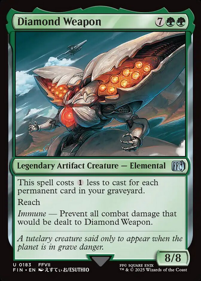Diamond Weapon 183 (FINAL FANTASY)  - Foil