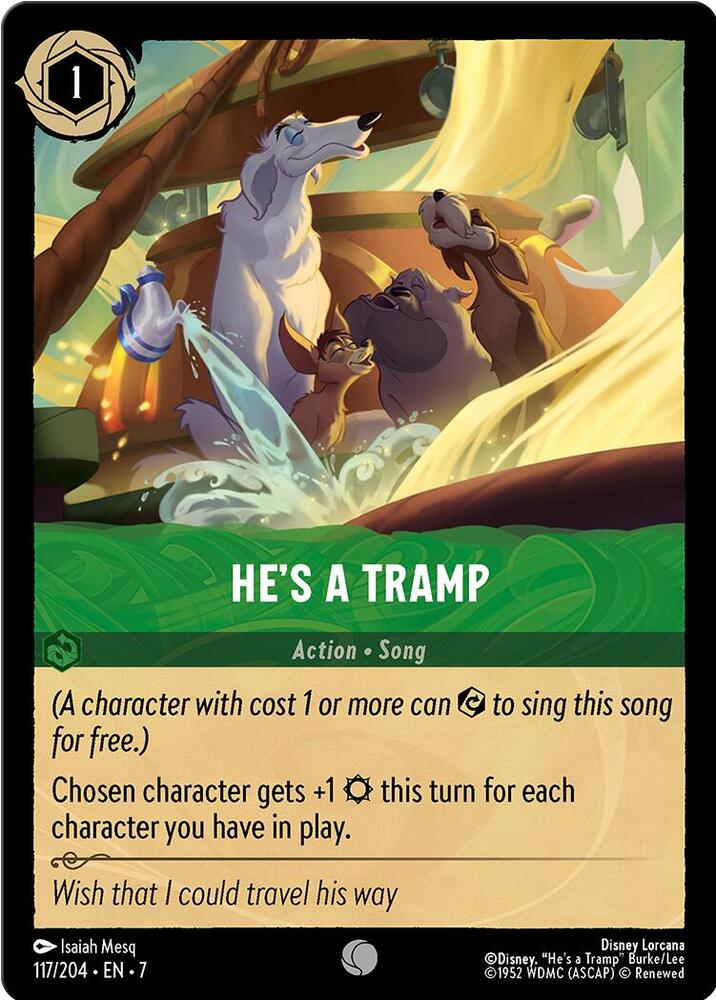 He's a Tramp 117/204 (Archazia's Island) 