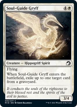 Soul Guide Gryff 35/277 (Innistrad: Midnight Hunt) 