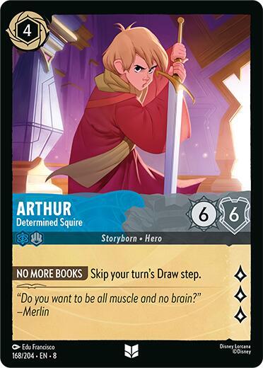 Arthur, Determined Squire 168/204 (Reign of Jafar) 