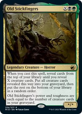 Old Stickfingers 234 (Innistrad: Midnight Hunt) 