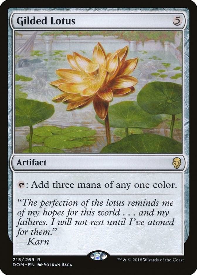 Gilded Lotus 215/269 (Dominaria) 