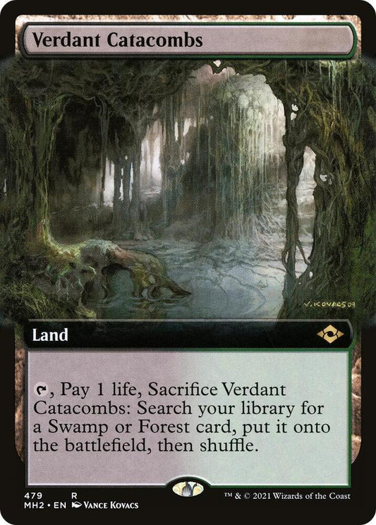 Verdant Catacombs Extended Art 479 (Modern Horizons 2) 