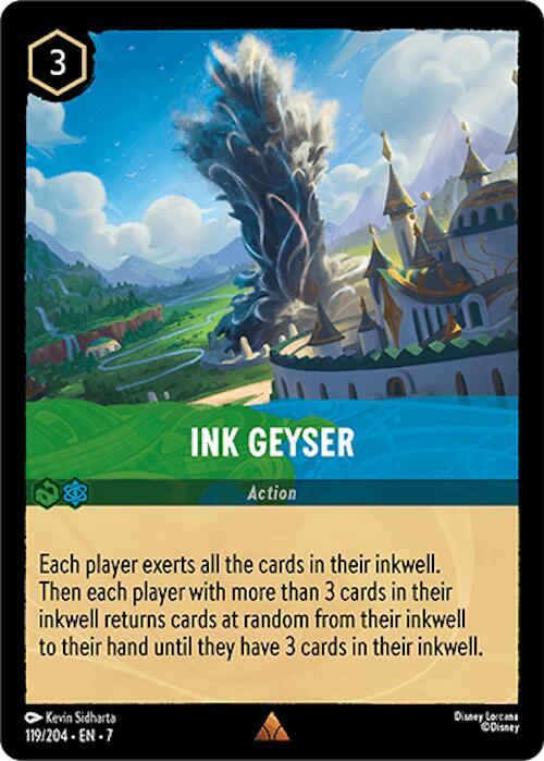 Ink Geyser 119/204 (Archazia's Island) 