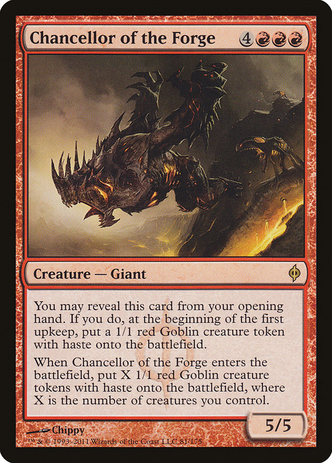 Chancellor of the Forge 81/175 (New Phyrexia)  - Foil