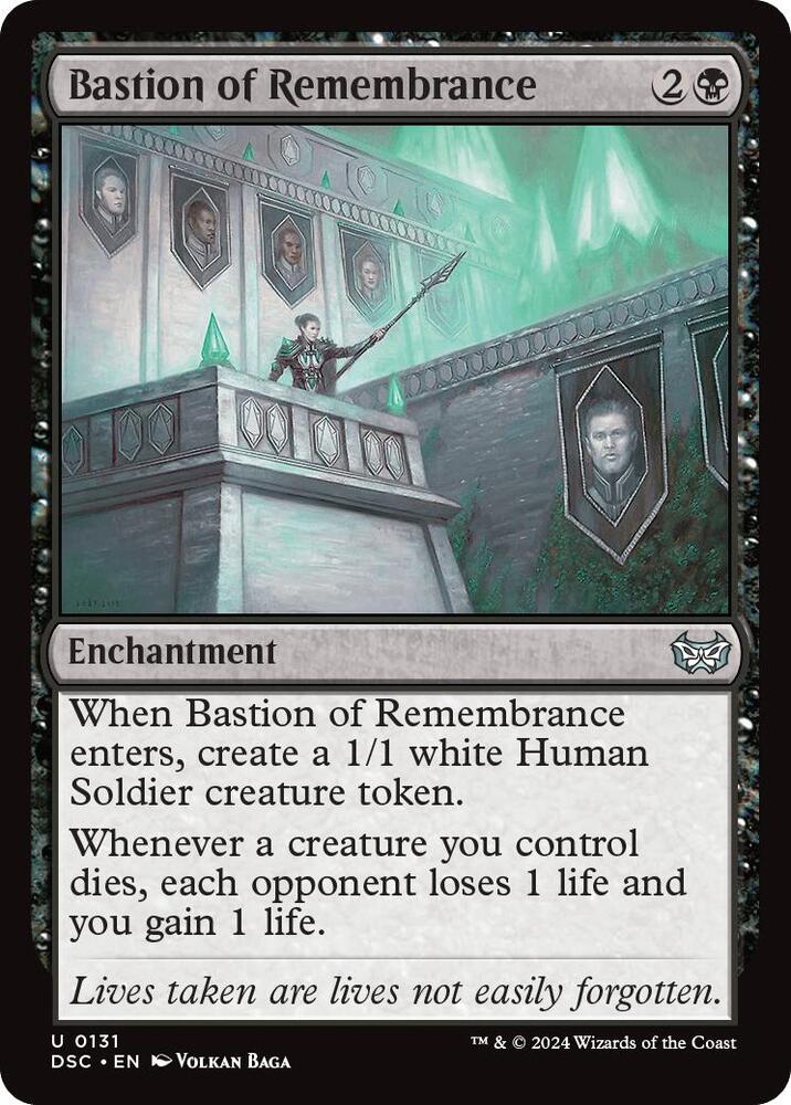 Bastion of Remembrance 131 (Commander: Duskmourn: House of Horror) 