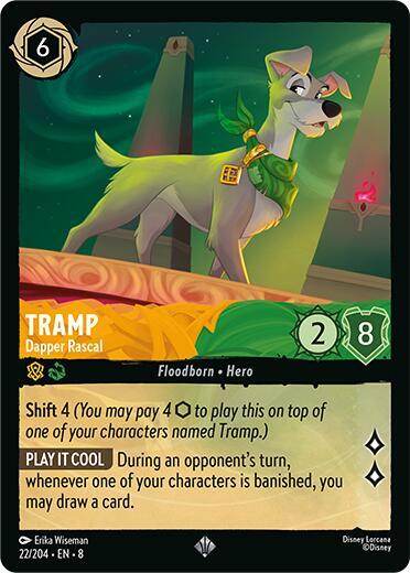 Tramp, Dapper Rascal 22/204 (Reign of Jafar) 