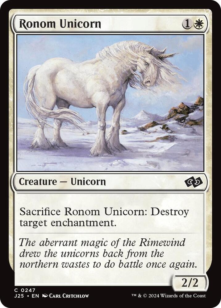 Ronom Unicorn 247/779 (Foundations Jumpstart) 