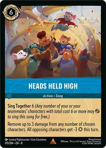 Heads Held High 175/204 (Reign of Jafar)  - Cold Foil
