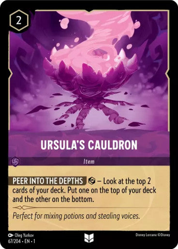 67/204 Ursula's Cauldron - Disney Lorcana First Chapter