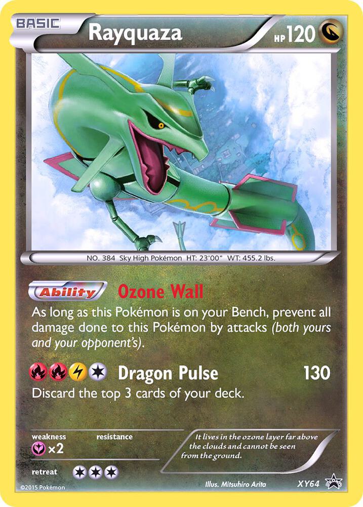 Rayquaza XY64 (XY Promos)  - Holofoil