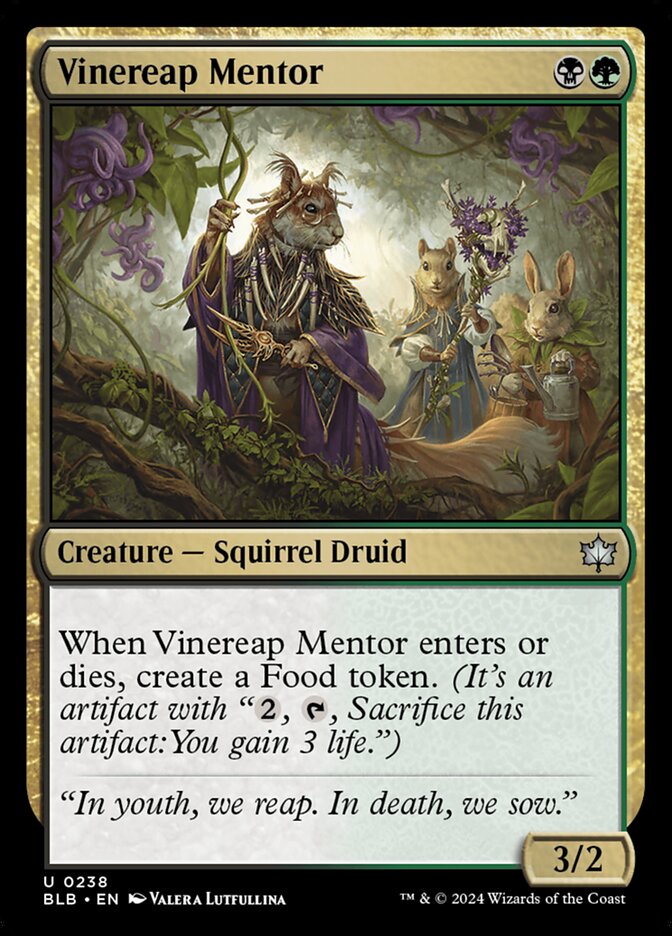 Vinereap Mentor 238 (Bloomburrow) 
