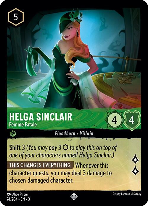 Helga Sinclair, Femme Fatale 74/204 (Into the Inklands) 