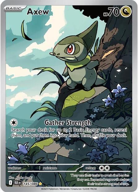 Axew 145/086 (SV: Black Bolt)  - Holofoil