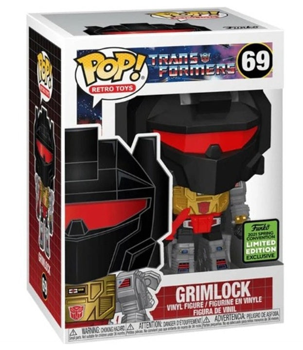 Grimlock #69 - 2021 Spring Convention Limited Edition Exclusive Pop Vinyl Figure Funko