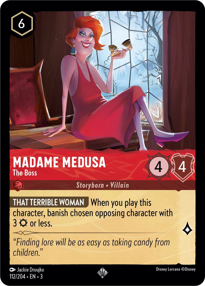 Madame Medusa, The Boss 112/204 (Into the Inklands) 