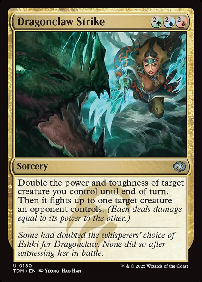 Dragonclaw Strike 180 (Tarkir: Dragonstorm) 