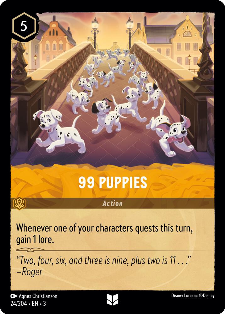 99 Puppies 24/204 (Into the Inklands) 