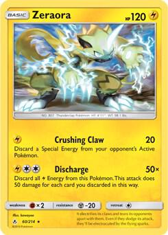 Zeraora 060/214 (Deck Exclusives)  - Cracked Ice Holofoil