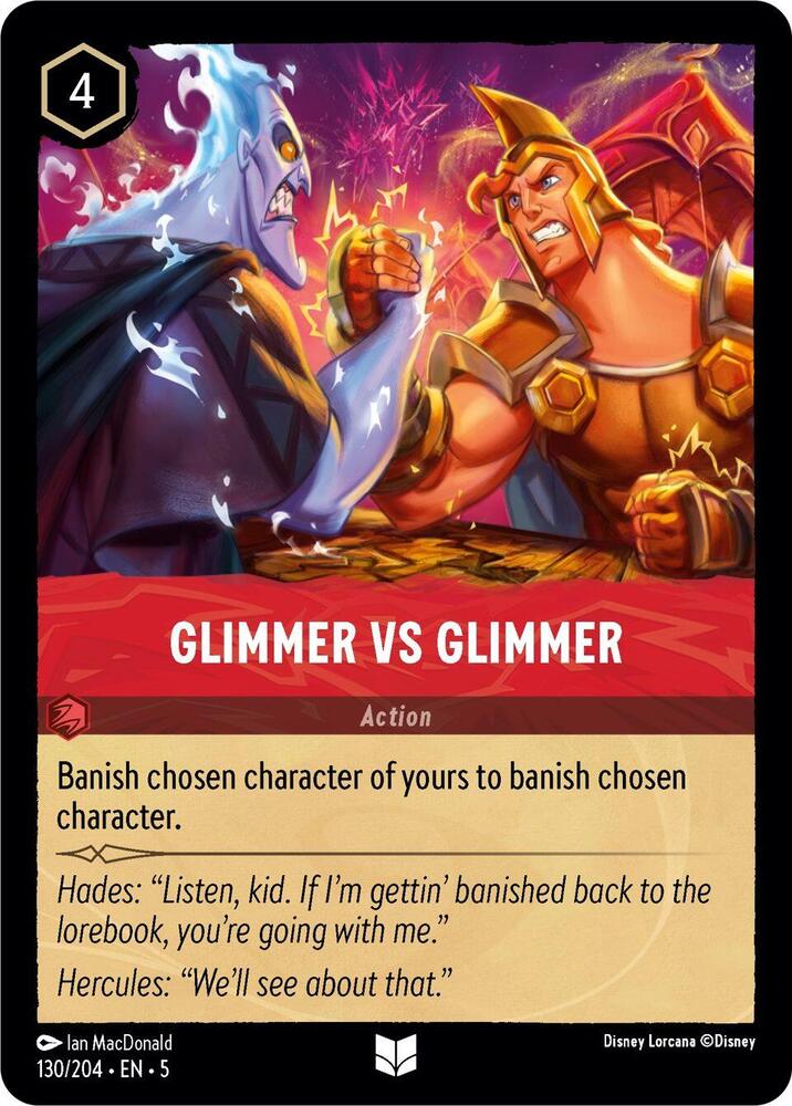 Glimmer vs Glimmer 130/204 (Shimmering Skies) 