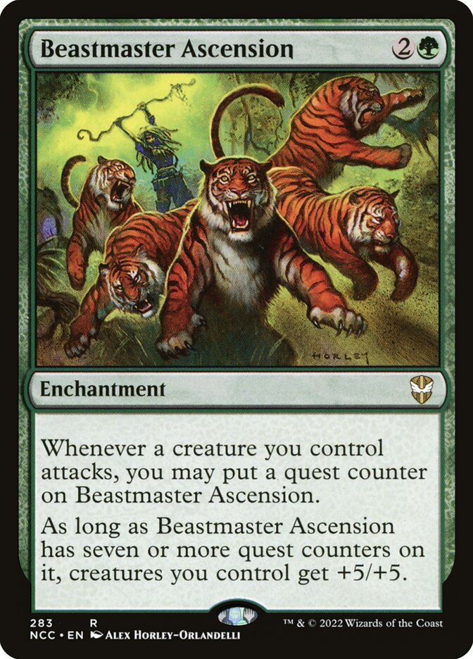 Beastmaster Ascension 283 (Commander: Streets of New Capenna) 