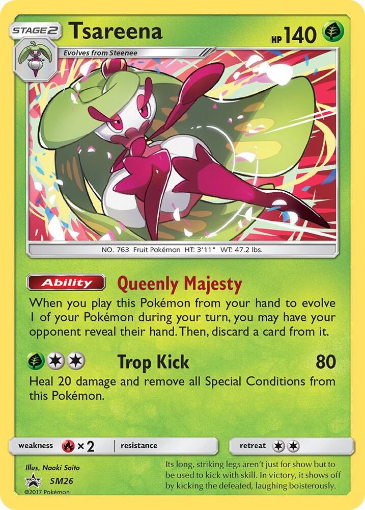 Tsareena SM26 (SM Promos)  - Holofoil