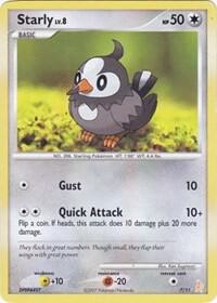 Starly 7/11 (DP Trainer Kit: Manaphy & Lucario) 
