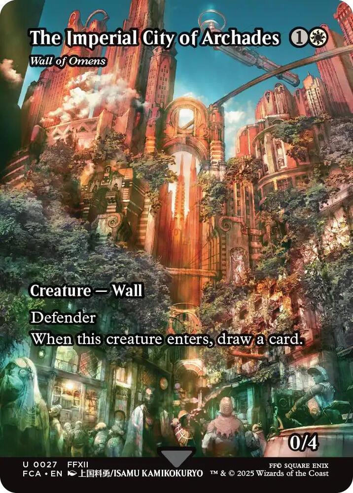 The Imperial City of Archades - Wall of Omens 27/64 (FINAL FANTASY: Through the Ages)  - Showcase