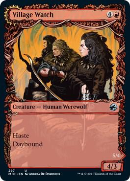 Village Watch Showcase 297/277 (Innistrad: Midnight Hunt) 