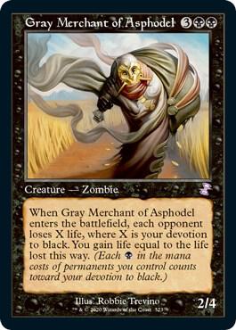 Gray Merchant of Asphodel 323 (Time Spiral: Remastered) 
