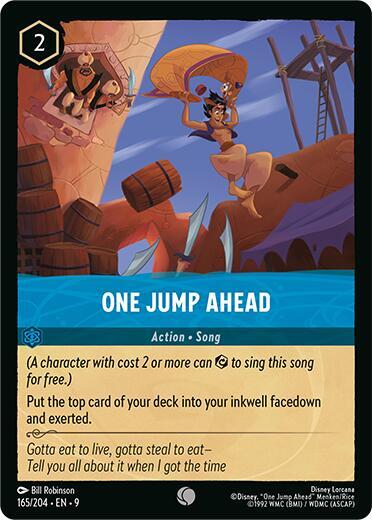 One Jump Ahead 165/204 (Fabled) 
