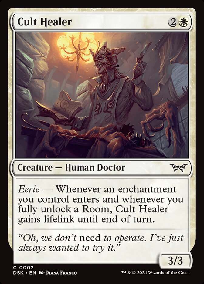 Cult Healer 2 (Duskmourn: House of Horror) 