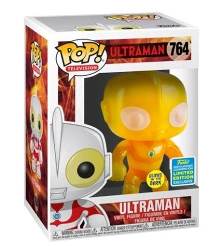 Ultraman (Glow in the Dark) #764 2019 Summer Convention Limited Edition Exclusive Bobble Head Pop Vinyl Figure Funko