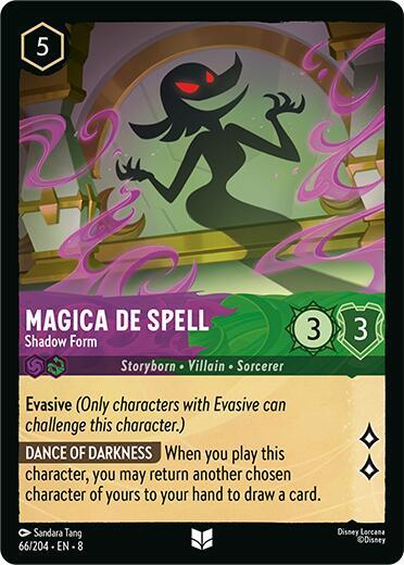 Magica De Spell, Shadow Form 66/204 (Reign of Jafar) 