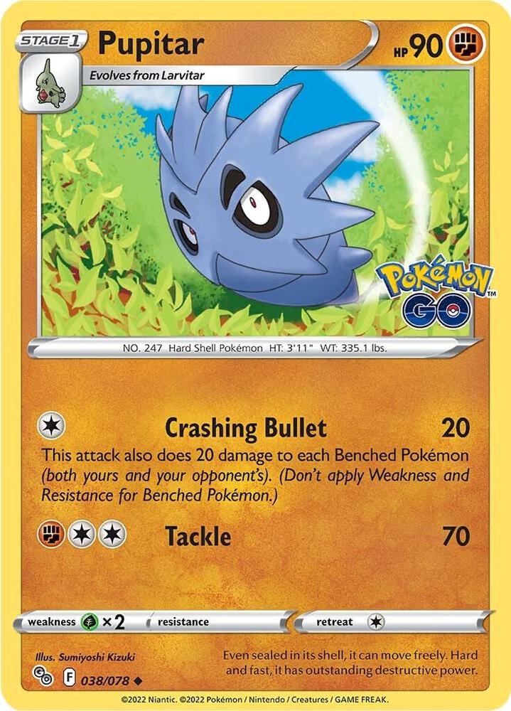 Pupitar 038/078 (Pokemon GO) 
