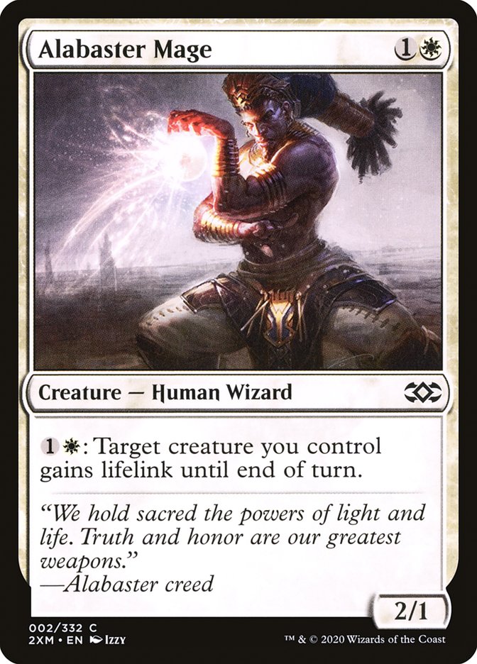 Alabaster Mage 2/332 (Double Masters) 