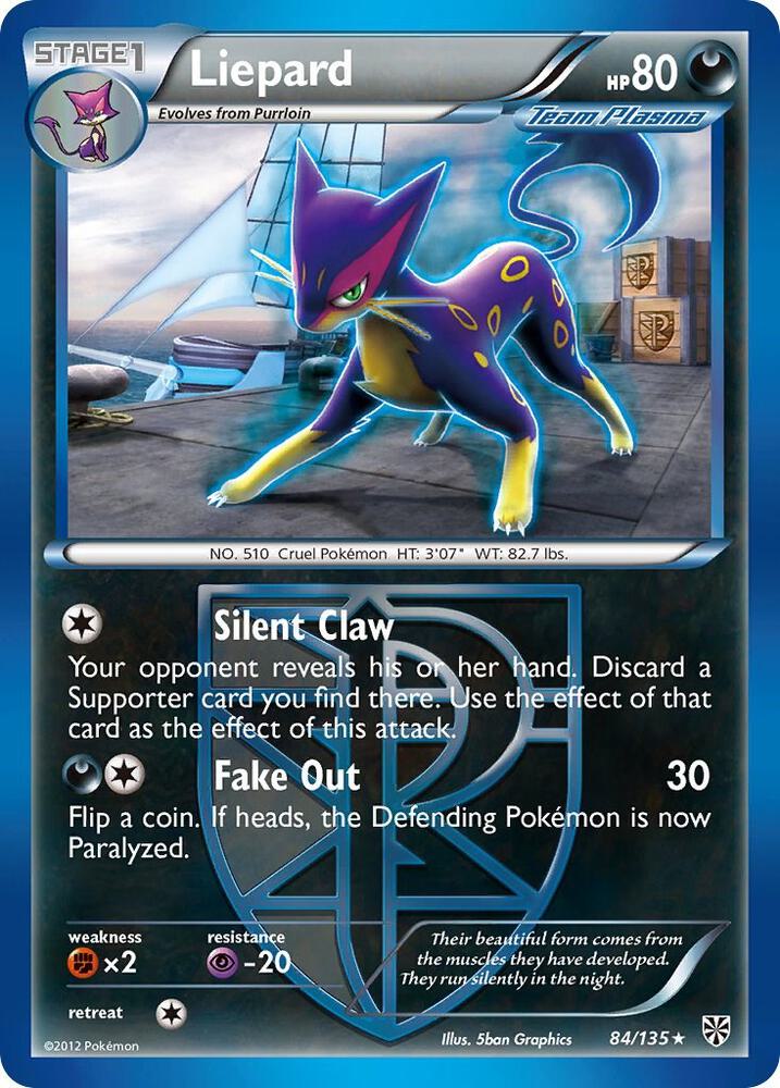 Liepard Team Plasma 84/135 (Plasma Storm) 