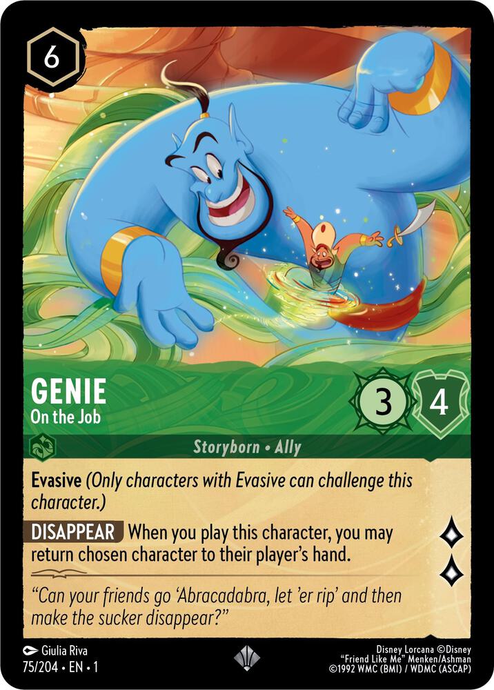 Genie, On the Job 75/204 (The First Chapter) 