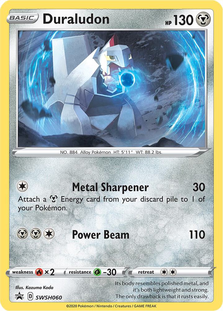Duraludon SWSH060 (SWSH: Sword & Shield Promo Cards)  - Holofoil